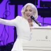 US-Sängerin Lady Gaga im Oktober 2017 bei einem Konzert in Texas, USA.