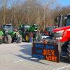 400 Traktoren und etwa 500 Teilnehmer versammelten sich am Mittwoch, 10. Januar, auf dem Rathausplatz in Ingolstadt, um gegen die Agrarpolitik der Ampel zu demonstrieren.