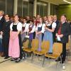 Lautstark stimmten die zahlreich erschienenen Besucher in der örtlichen Festhalle gemeinsam in die Bayernhymne ein. Damit wurde der gesellige Teil des Festabends eingeleitet. 