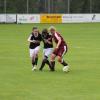 Die Spielerinnen des SV Grün-Weiß Baiershofen (schwarze Trikots) ließen dem TSV Binswangen keine Chance. 	