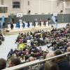 Volles Haus in der Dießener Mehrzweckhalle. Zur vom Landsberger Tagblatt und Ammersee Kurier präsentierten Veranstaltung kamen rund 1000 Besucher, um die sieben Bürgermeisterkandidaten live auf dem Podium zu erleben. 