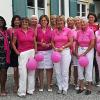 Setzten ein Zeichen in Pink: die Teilnehmerinnen an den Pink-Ribbon-Damentagen.  	