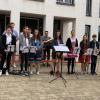 Das Jugendorchester des Aindlinger Musikvereins unter Leitung von Tobias Mittelmaier bekam zu Recht viel Applaus.