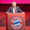 Bayern Münchens Präsident Herbert Hainer spricht auf der Jahreshauptversammlung. Das Verhältnis zwischen Fans und Klub war schon harmonischer.
