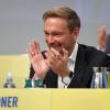 FDP-Chef Christian Lindner während des Bundesparteitags der FDP in Berlin.