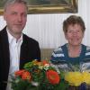 Westendorfs Bürgermeister Steffen Richter gratulierte Zenta Lipp zum 90. Geburtstag. 	