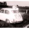 Josef Kratzer aus Ehingen düste im Jahr 1964 gerne mit Sohn Reiner im ersten Auto, einem Fiat 600, Baujahr 1960, durch die Lande.