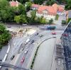 Die MAN-Kreuzung in Augsburg stellt Autofahrer auf eine Geduldsprobe. 