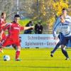 Traf am Wochenende mal nicht und durfte sich dennoch über den ersten Sieg nach fünf Wochen freuen: TSV-Angreifer Marcel Ebeling. 