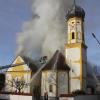 Freitagfrüh ist in der Kirche in Steinsdorf ein Feuer ausgebrochen. 