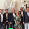 Sie sind die „Initiative Ulm digital“: (von links) Gerhard Gruber, Steffen Maurer, Andreas Buchenscheit, Heribert Fritz (Vorsitzender), Renate Hergoeth, Gunter Czisch, Björn Semjan und Christian Geiger. 