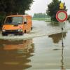 Das Regenrückhaltebecken in Holzhausen soll unter anderem Schwabmünchen vor Hochwasser schützen. 