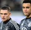 Florian Wirt (links) und Jamal Musiala sollen zu den prägenden deutschen Spielern der Zukunft werden.