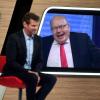 Augsburger Allgemeine Live: Chefredakteur Gregor Peter Schmitz im Gespräch mit Wirtschaftminster Peter Altmaier. 