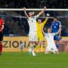 Englands Harry Kane jubelt über den Sieg gegen Italien.