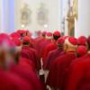 Katholischen Bischöfe beim Eröffnungsgottesdienst der letzten Herbstvollversammlung in Fulda.
