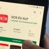 Die Notfall-App "SOS EU ALP" gibt es jetzt auch in Bayern.