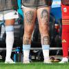 Das Ronaldo-Tattoo der argentinischen Nationalspielerin Yamila Rodriguez sorgt für Aufsehen. 