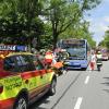 Eine Zehnjährige soll gegen einen Bus gelaufen sein - jetzt verklagen die Stadtwerke sie auf Schadenersatz.