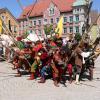 Perfektes Sommerwetter beim großen Frundsberg-Festumzug.