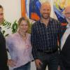 Michael Ammer (2. von rechts) war Bürgermeisterkandidat der FBU und führt den Verein mit Stellvertreterin Sabine Hornik. Mit im Bild: die Stadträte Florian Vogl und Franz Handschuh.