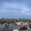 Schon früh machten sich Landwirte aus dem Landkreis auf den Weg nach Nördlingen zum Protest. Der Verkehr staute sich auf der B25 und in der Innenstadt. Über 1000 Traktoren waren auf der Kaiserwiese.