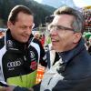 Alfons Hörmann (links) und Thomas de Maizière (unser Archivbild entstand 2011 bei der Alpin-WM in Garmisch-Partenkirchen) müssen die Krise beim Deutschen Olympischen Sportbund aufarbeiten.