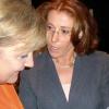 Das Foto aus dem Jahr 2007 zeigt Delo-Geschäftsführerin Sabine Herold mit Bundeskanzlerin Angela Merkel.