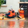 Hochwasser-Alarm: Nach tagelangen Regenfällen drohen ganze Regionen in Deutschland im Wasser zu versinken. 