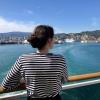 Im Hafen von Genua beginnt die sechstägige Schiffsreise – und damit die erste Kreuzfahrt unserer Autorin. 
