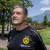 Dortmunds Sportdirektor Michael Zorc beim Interview in Bad Ragaz.
