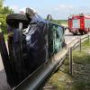 Sieben Verletzte bei Unfall auf der B16