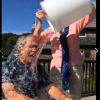 Eiskalt erwischt: Auch der ehemalige US-Präsident George W. Bush nahm an der "ALS Ice Bucket Challenge" teil.