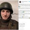 Dmytro Pidrutschnji posiert auf seinem Instagram-Account in Militär-Uniform.
