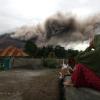 Am 16. Juni 2015 spuckte der Vulkan Sinabung eine riesige Aschewolke aus. Jetzt gilt die höchste Warnstufe.