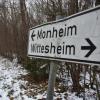 Auf der Ortsverbindungsstraße zwischen Monheim und Wittesheim beziehungsweise Liederberg hat ein junger Autofahrer im Jahr 2021 gleich drei Wildunfälle gebaut.