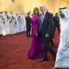 Donald und Melania Trump mit König Salman: „Botschaft von Freundschaft, Hoffnung und Liebe“. 	