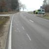 Auf dieser Strecke ist es passiert, das Bild entstand einen Tag nach dem schrecklichen Unfall nahe Bissingen, bei dem ein 19-Jähriger starb. 