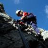 Von Kerstin Bischof aus Neuburg kommt dieses Foto. Es zeigt ihren Sohn Luca, der den Salewa-Klettersteig am Iseler (Bad Hindelang - Oberjoch) bezwingt.
