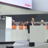 Jahreshauptversammlung bei Kuka in Augsburg - mit dem Vorstandsvorsitzenden Till Reuter. 