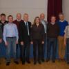 Elf der 13 Gemeinderatskandidaten der Dorfgemeinschaft Eresing mit Bürgermeister(kandidat) Josef Loy (Fünfter von links)