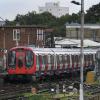 U-Bahn an der Station Parsons Green in London, wo es eine Explosion gegeben hat.