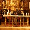 Musica scapula mit Soloviolinist und Leiter Alexander M. Möck (Mitte) sorgten beim 3. Benefizkonzert in der St. Michaelskirche für Standing Ovations und die noch fehlenden Spendengelder.