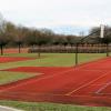 Das Schulsport-Leistungszentrum sollte nach dem Wunsch der Vereine beim Schulzentrum Pfuhl hinter den Freiplätzen beim Turnzentrum entstehen.  	