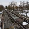 Tourismus-Experten sprechen sich für eine Reaktivierung der Bahnlinie Nördlingen – Dombühl (hier ein Winterbild bei Wilburgstetten) aus.  	