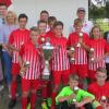 Die D-Jugend des TSV Meitingen ist Titelverteidiger beim Turnier in Unterthürheim. 	