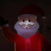 Ein aufblasbarer Weihnachtsmann wurde in Emersacker gestohlen.