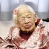 Mit 117 Jahren gilt Misao Okawa als älteste lebende Frau der Welt. Ihr Lebensmotto sei "gutes Essen und Entspannung".