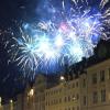 Feuerwerk über der Stadt: Augsburg feierte den Jahreswechsel.