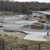 So sieht es derzeit auf der Baustelle für das neue Freibad in Greifenberg aus.